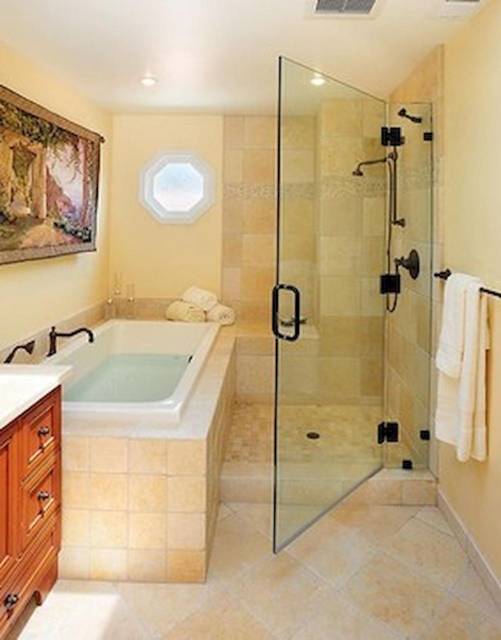 60 adorable master bathroom shower remodel ideas (23 Bathroom remodel