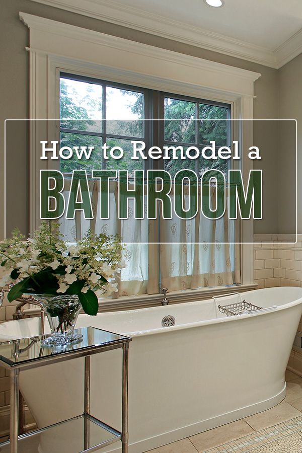 Remodeling your bathroom and not sure where to start? Follow this 7