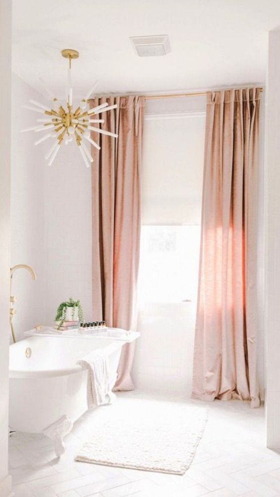 Blush bathroom ideas Pinterest