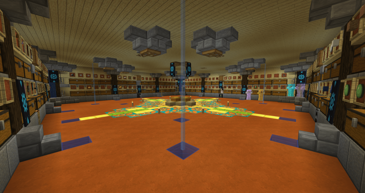 Our New Secret Survival Storage Room 1.12.2 r/Minecraft