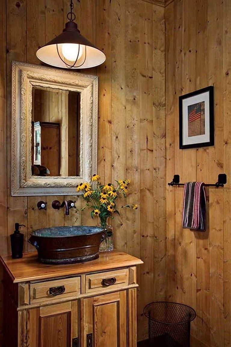 96 ShabbyChic Style Bathroom Design Ideas Country style bathrooms