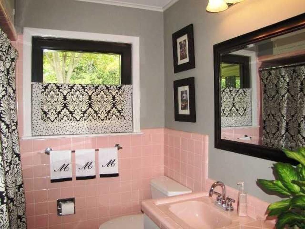 44 Perfect Pink Brown Color Combination For Your Bathroom Design Pink