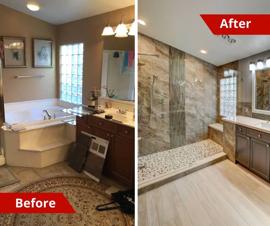 TransformationTuesday Another beautiful bathroom makeover in Henderson