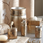Croscill Magnolia Bath Gold Collection & Reviews Bathroom Accessories