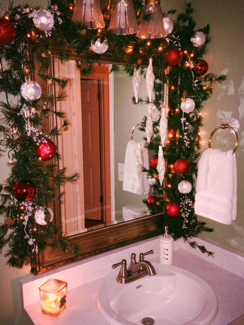 Christmas guest bathroom Christmas, Holiday decor, Holiday