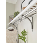 ClosetMaid White Ventilated Shelf Kit 48 in. W x 12 in. D 1367 The