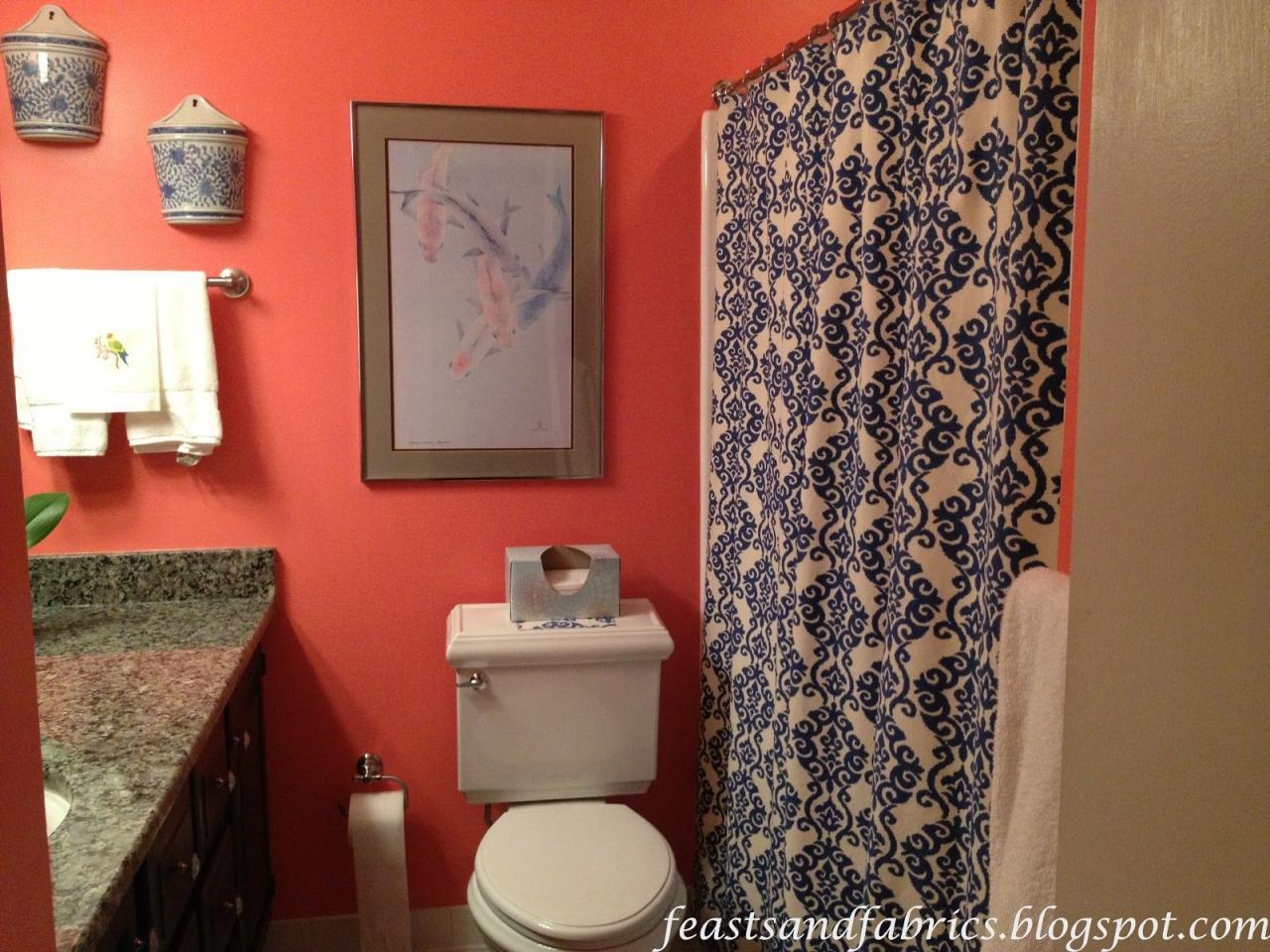 The 25+ best Coral bathroom ideas on Pinterest Bathroom decor ideas