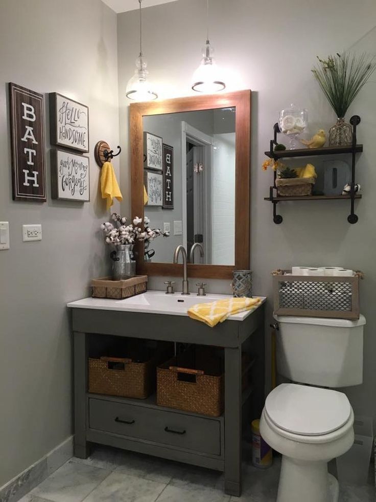 49 Incredible Small Bathroom Remodel Ideas Bathroom vanity remodel