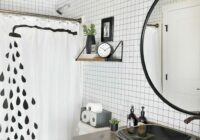 93 Cool Black And White Bathroom Design Ideas Fall bathroom decor