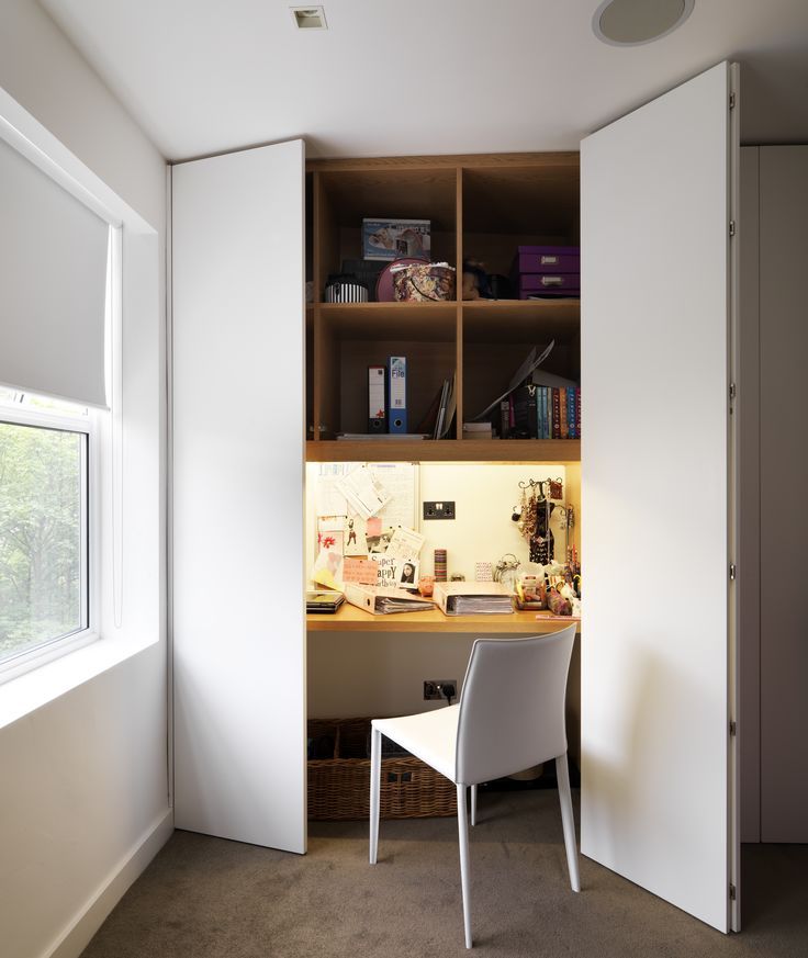 Collection In Hidden Desk Ideas Concealed Desk Cupboard Workspace