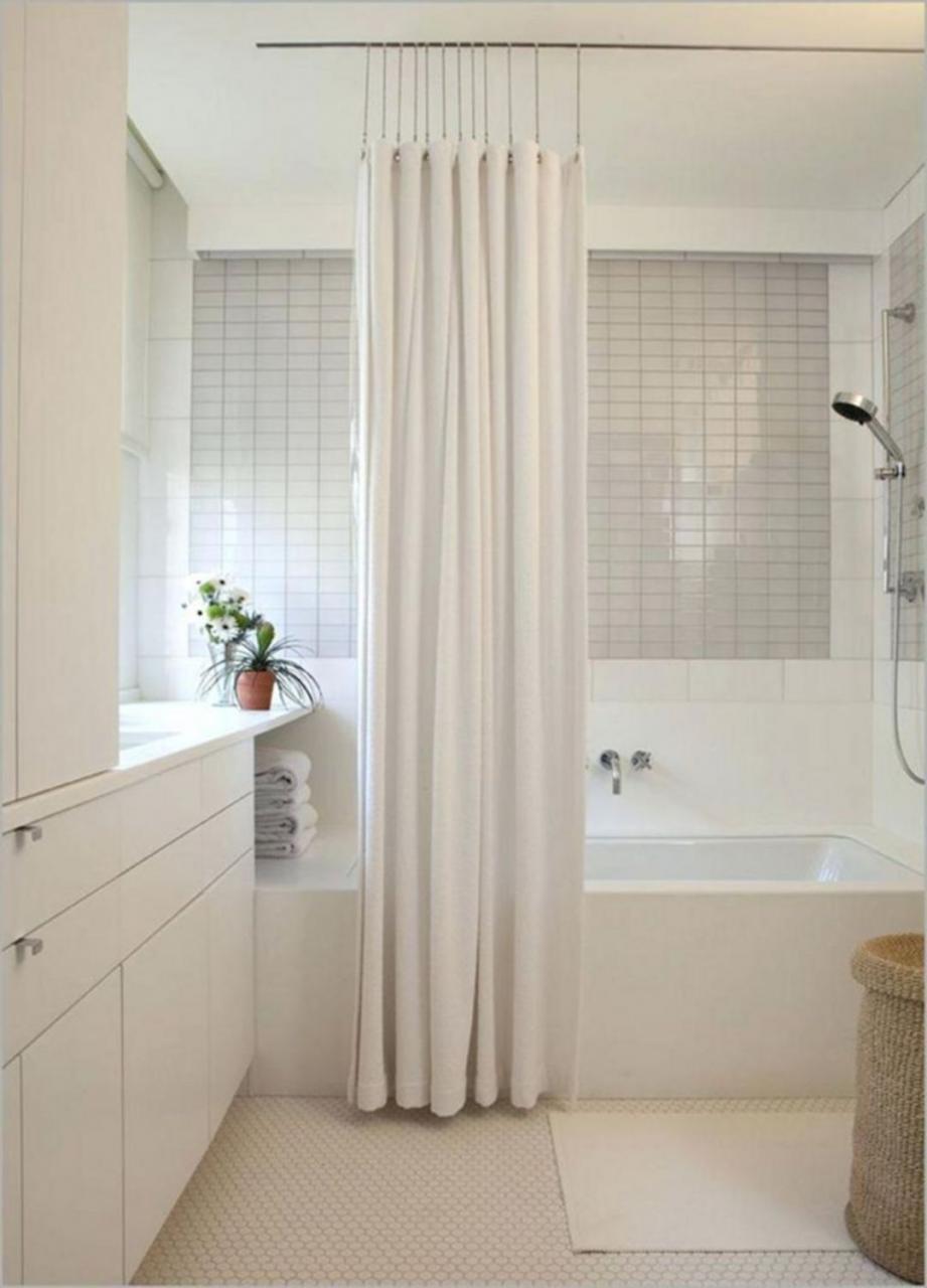 15 Stunning Bathroom Curtain Ideas For Beautiful Bathroom in