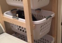 Diy Laundry Room Basket Shelves 20 Laundry Room Organization Ideas