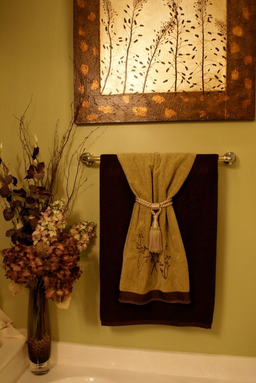 40+ Ideas For Hanging Decorative Towels In Bathroom Pictures
