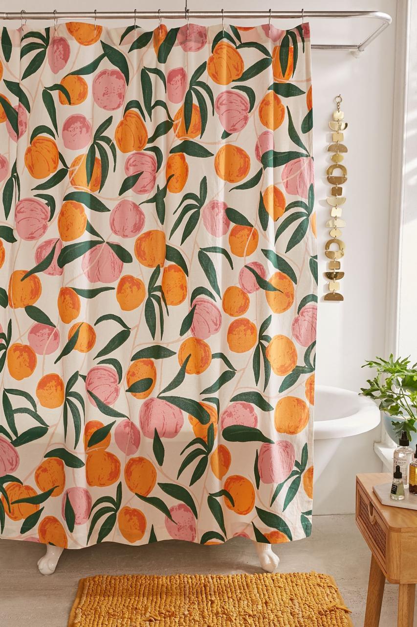 Allover Fruits Shower Curtain Urban Outfitters Urban outfitters
