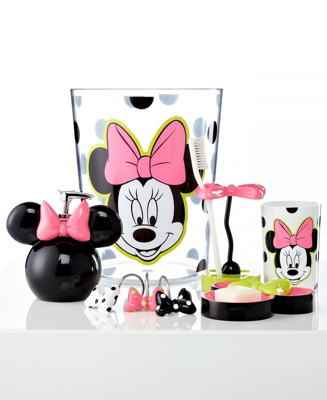 27+ Minnie Mouse Bathroom Decor Pictures beadsbuttonsandirds
