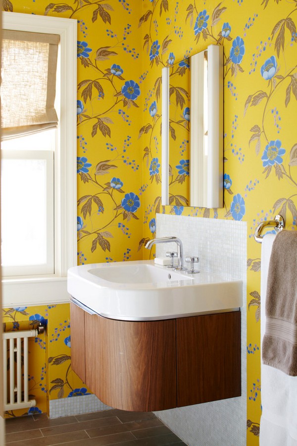 25 Cheerful Yellow Bathroom Interiors Home Interior Design, Kitchen