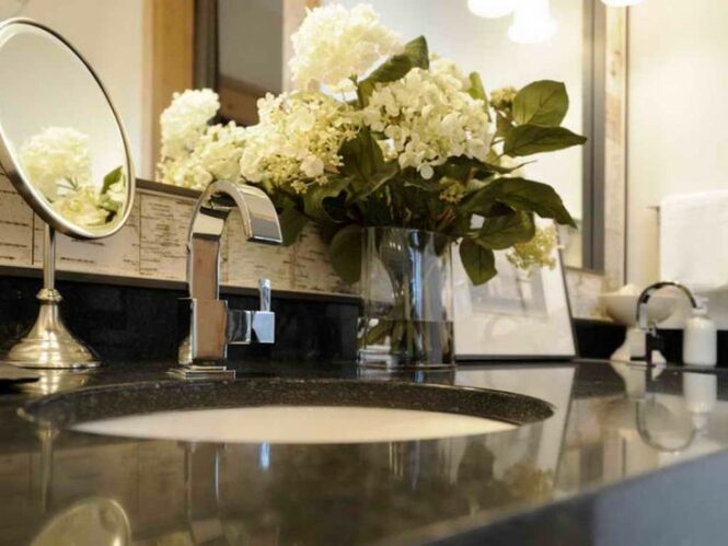 30+Bathroom Countertop Decorations For Your Home in 2020 Bathroom