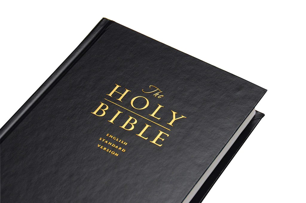 Concealed Gun Storage Bible Book Safe for Compact Handguns