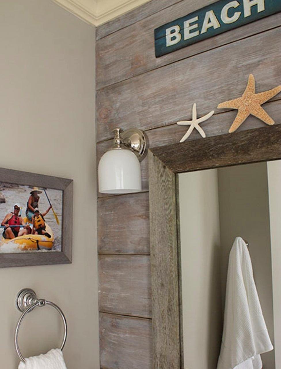 starfish design in bathrooms Google Search Beach bathroom decor