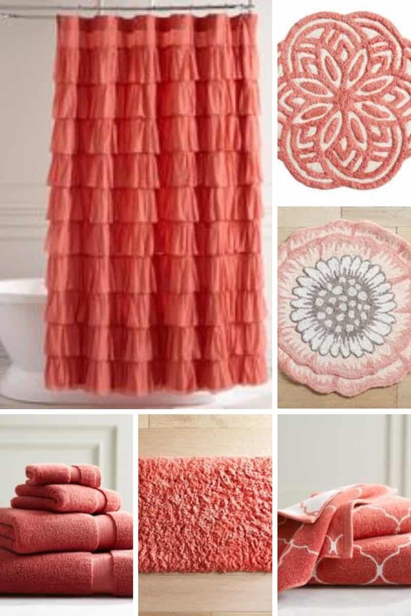 Refresh Your Bed and Bath with Everyone’s New Fave Coral Peach Color