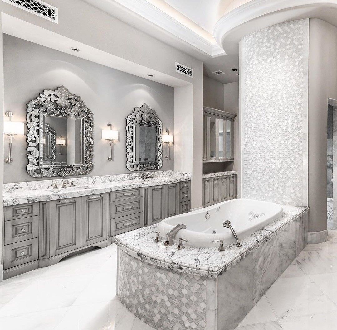 Gray marble bathroom decor Cheap Home Decor, Home Decor Items, Luxury