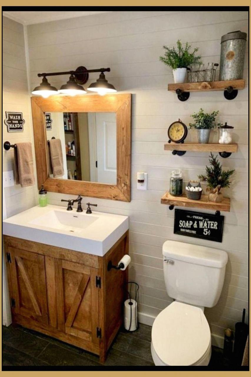 Country Outhouse Bathroom Decorating Ideas • Outhouse Bathroom Decor