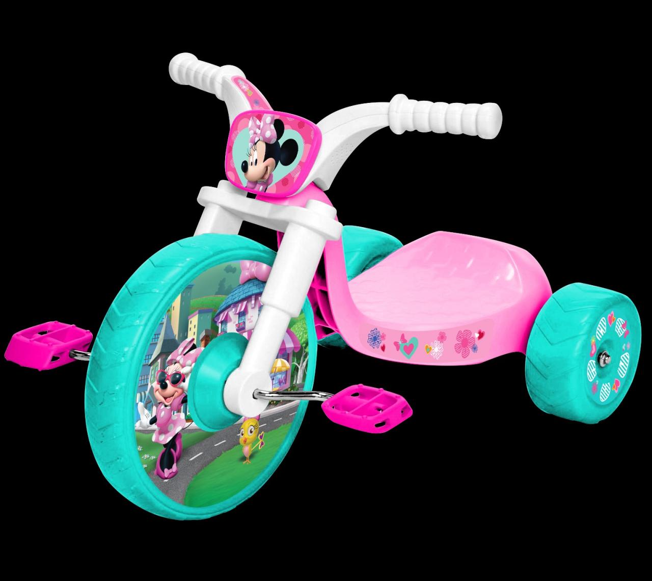 Disney Minnie Mouse Junior Fly Wheel Cruiser Tricycle Pink BrickSeek