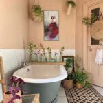 40 Amazing Bohemian Style Bathroom Decor Ideas in 2020 Bohemian style