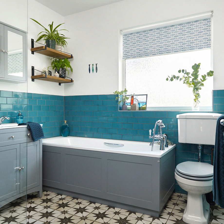 I'm keen on this marvelous photo texturedbathroomtile Blue bathroom