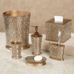 Allure Silver and Gold Bath Accessories in 2021 Bathroom decor