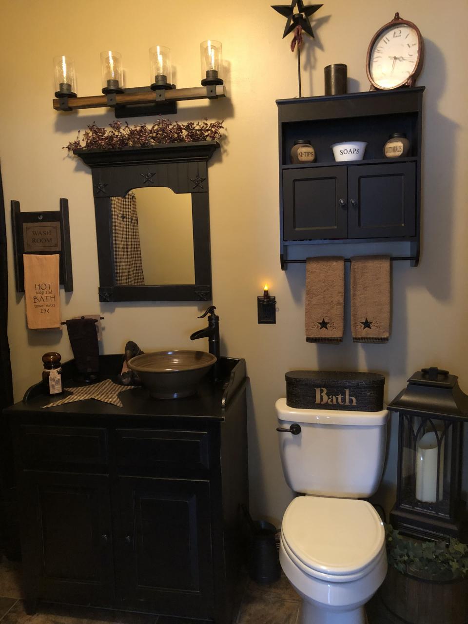 Primitive Bathroom PrimitiveBathrooms CountryPrimitive Primitive