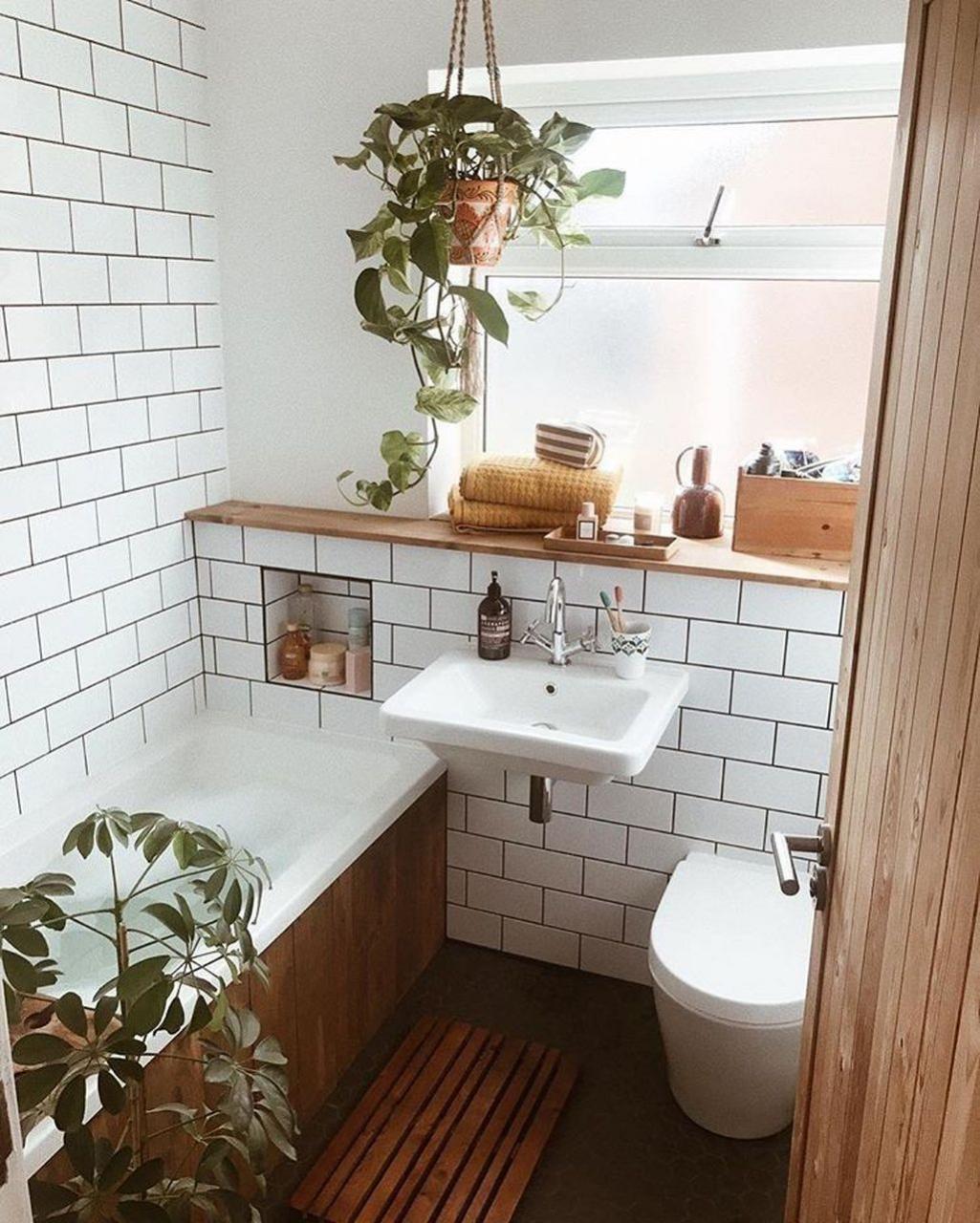 46 Rustic Small Bathroom Wood Decor Design Will Inspire Bathroom