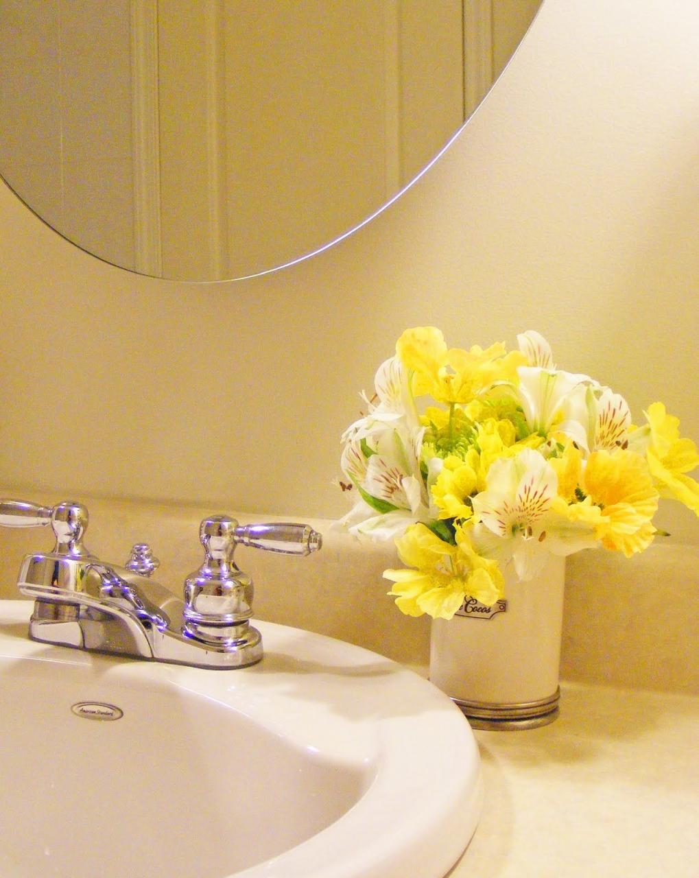 Bathroom Remodel Ideas With Flower home design Bathroom flowers