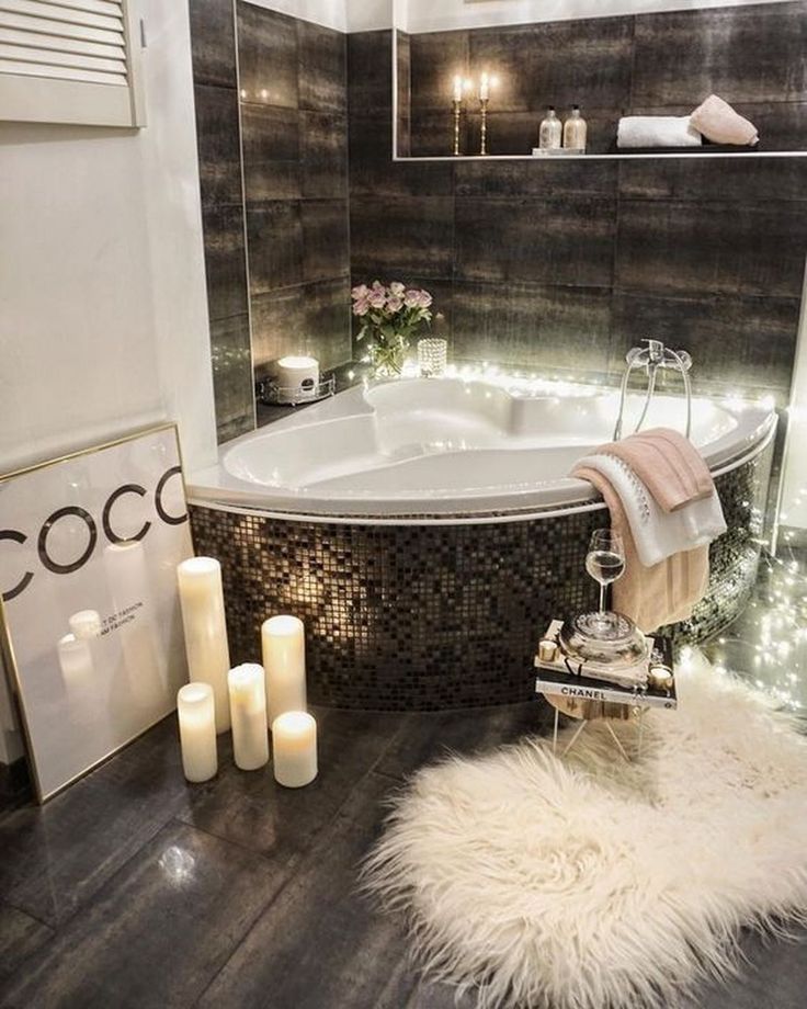 46 Stunning Spa Bathroom Decorating Ideas HOOMDESIGN 