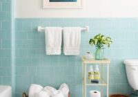 40 retro blue bathroom tile ideas and pictures Blue bathroom tile