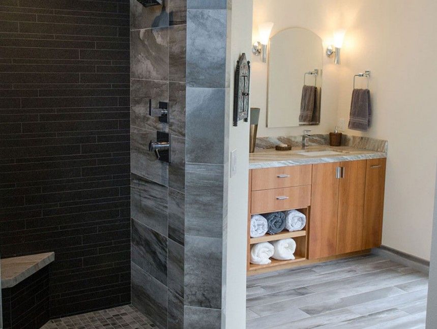 Danville Contemporary Bathroom 900 Bathrooms remodel, Chic