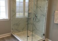 Maryland Frameless Showers Installation. Frameless shower doors