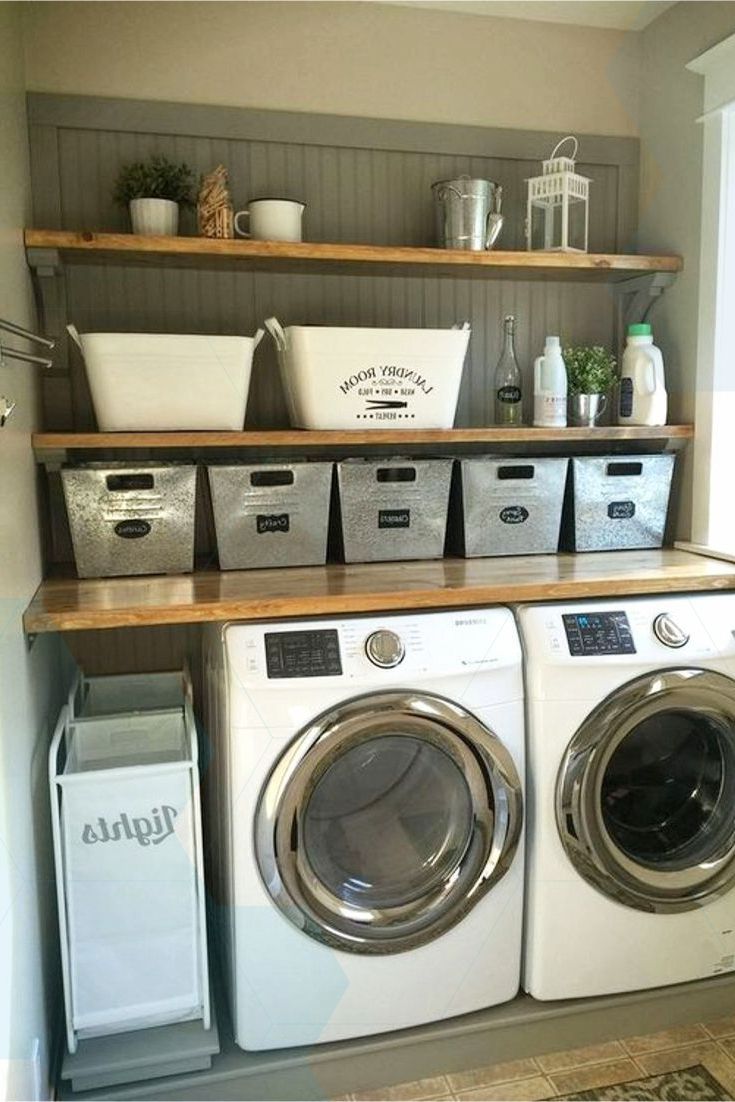 Laundry Corner Ideas DIY Ideas for Laundry Corner in Garage, Basement