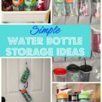Simple Water Bottle Storage Ideas sweet lil you Bottle storage
