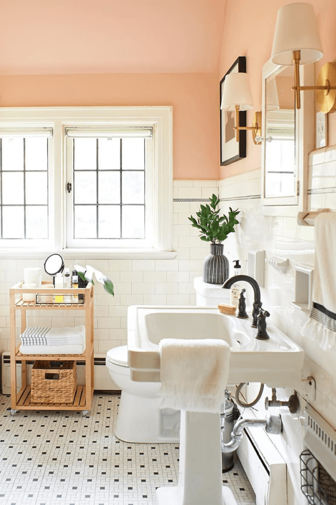 Brighten Up Any Room With A Flattering Peach Paint Color WOW 1 DAY