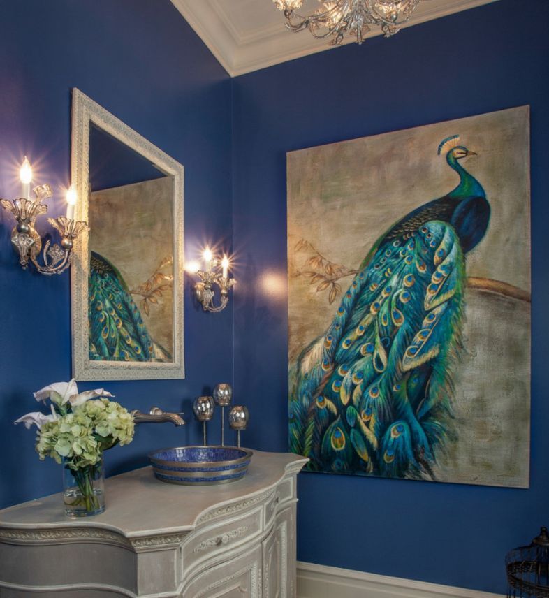 10 Ways To Decorate With Peacock Blue Home decor, Peacock decor