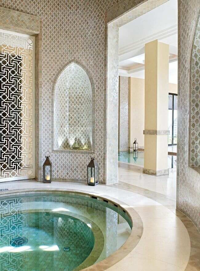 beautiful things Moroccan bathroom, Moroccan interiors, Mediterranean