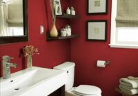 24 New Red and White Bathroom Decor in 2020 Bathroom red, Black