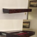 HOME DZINE Home DIY Secret compartment wall shelf