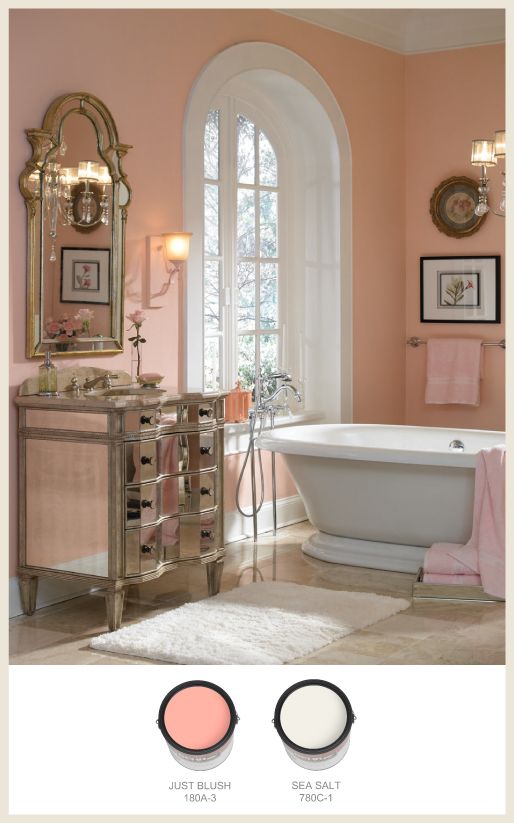 2014 Color Trends Peach bathroom, Bathroom colors, Bathroom decor
