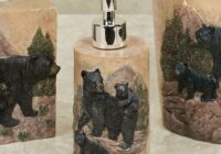 Black Bear Bathroom Accessories Semis Online