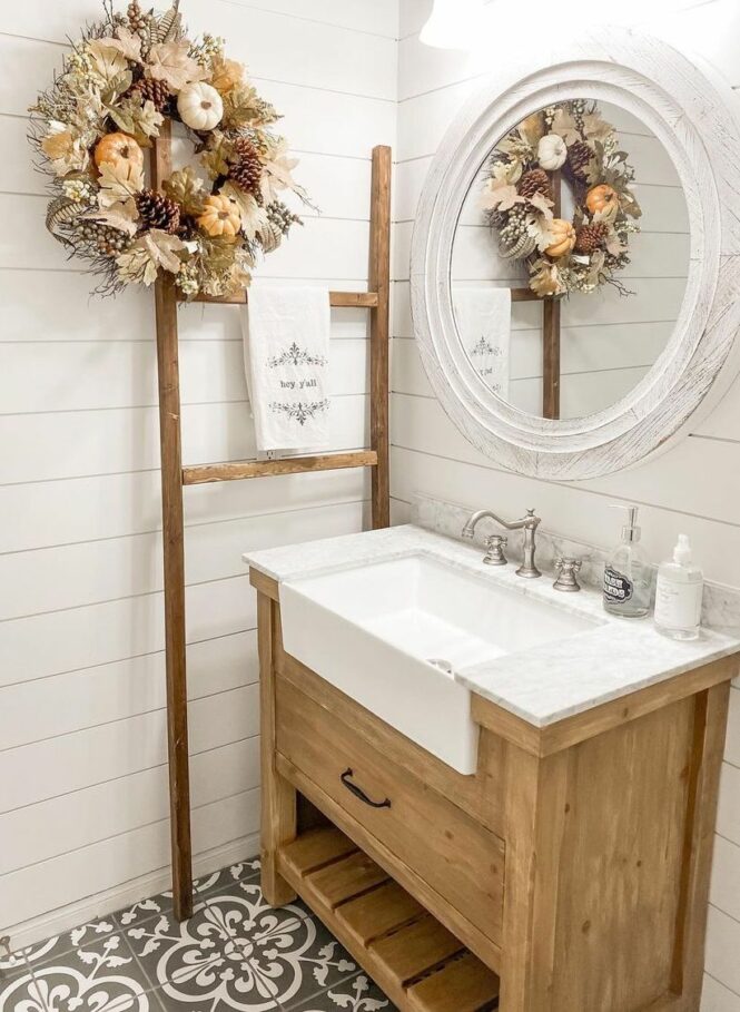 11 Brilliant Fall Bathroom Decor Ideas