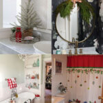 Bathroom decorating ideas for Christmas