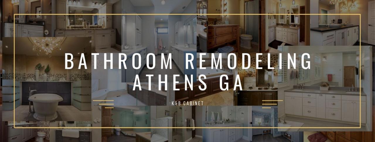 Bathroom Remodeling Athens GA Company Near Me