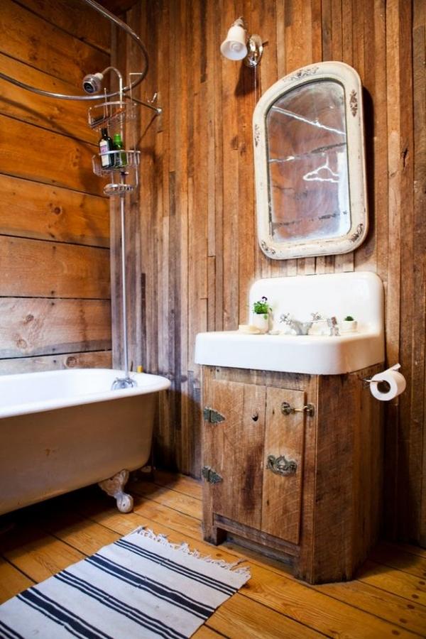 Rustic decor in the bathroom possible or impossible?